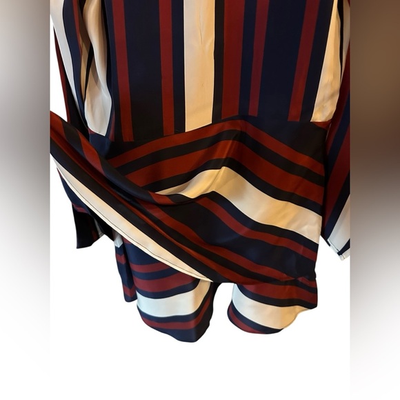 Sir. Women's Striped V-Neck mini dress- Multicolor size 1 - Picture 3 of 9